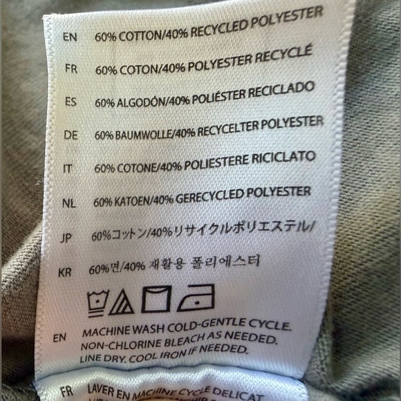 Brixton Henley T-Shirt XL Taupe Greige Earth-Tone | Standard Fit - Picture 8 of 9